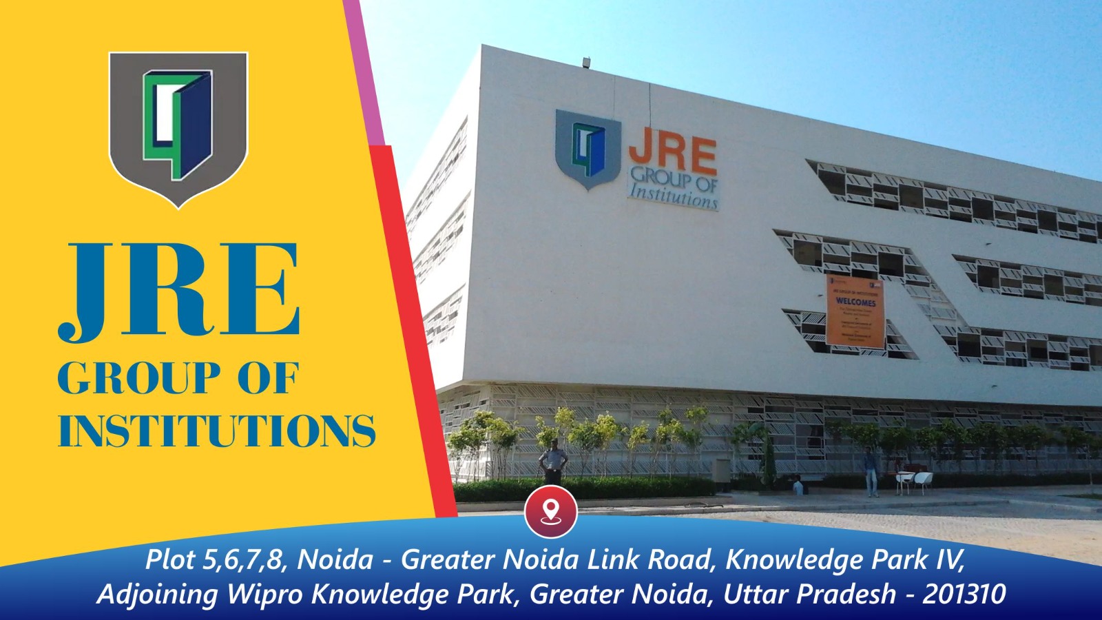 out side view of JRE Group of Institutions